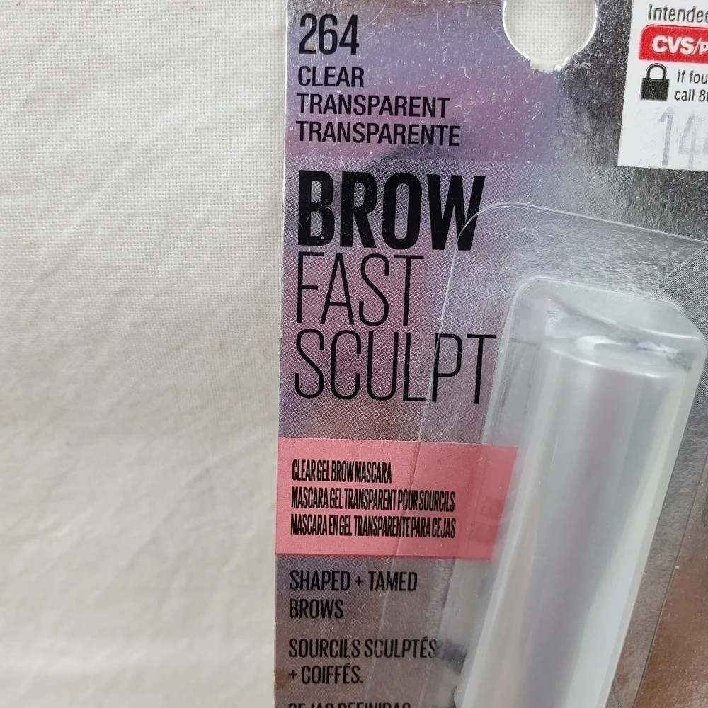 LAST ONE 🔥Maybelline Brow Fast Sculpt Eyebrow Gel Mascara Clear 264